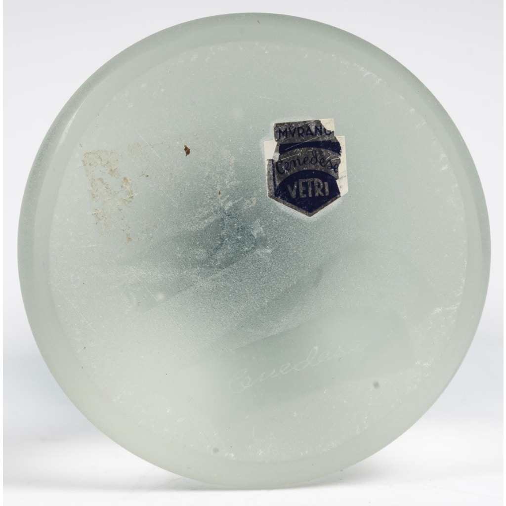 Vase Scavo-Sommerso par Cenedese à Murano 8
