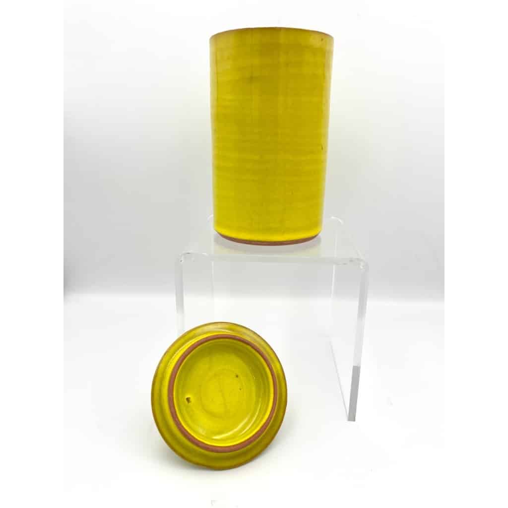 Pot couvert en terre cuite émaillé par Rusconi Della Branca 3