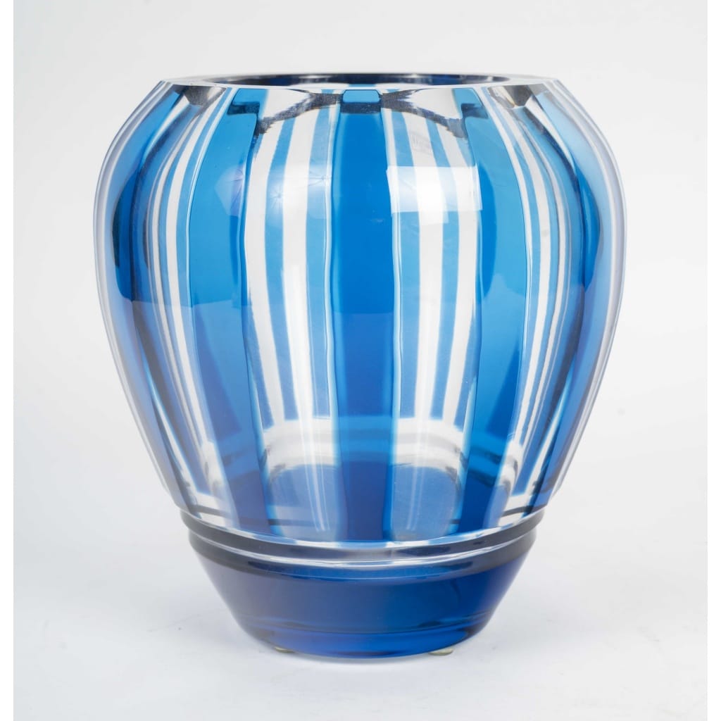 Cristallerie Saint Louis, vase modèle Mongolfière 4 Cristallerie Saint Louis, vase modèle Mongolfière 4