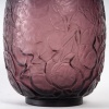 René Lalique : Vase « Monnaie du Pape » teinté Améthyste -1914 13 René Lalique : Vase « Monnaie du Pape » teinté Améthyste -1914 13