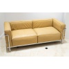 Canapé LC3 cuir gold de Le Corbusier & Cassina 10