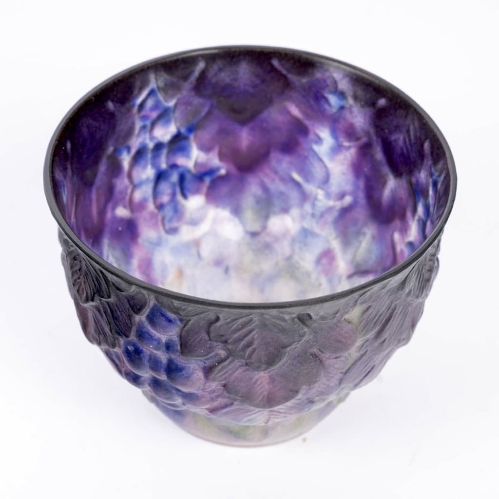 Vase « Raisins » pâte de verre de Gabriel ARGY-ROUSSEAU 6 Vase « Raisins » pâte de verre de Gabriel ARGY-ROUSSEAU 6