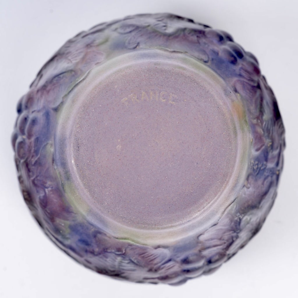 Vase « Raisins » pâte de verre de Gabriel ARGY-ROUSSEAU 9 Vase « Raisins » pâte de verre de Gabriel ARGY-ROUSSEAU 9