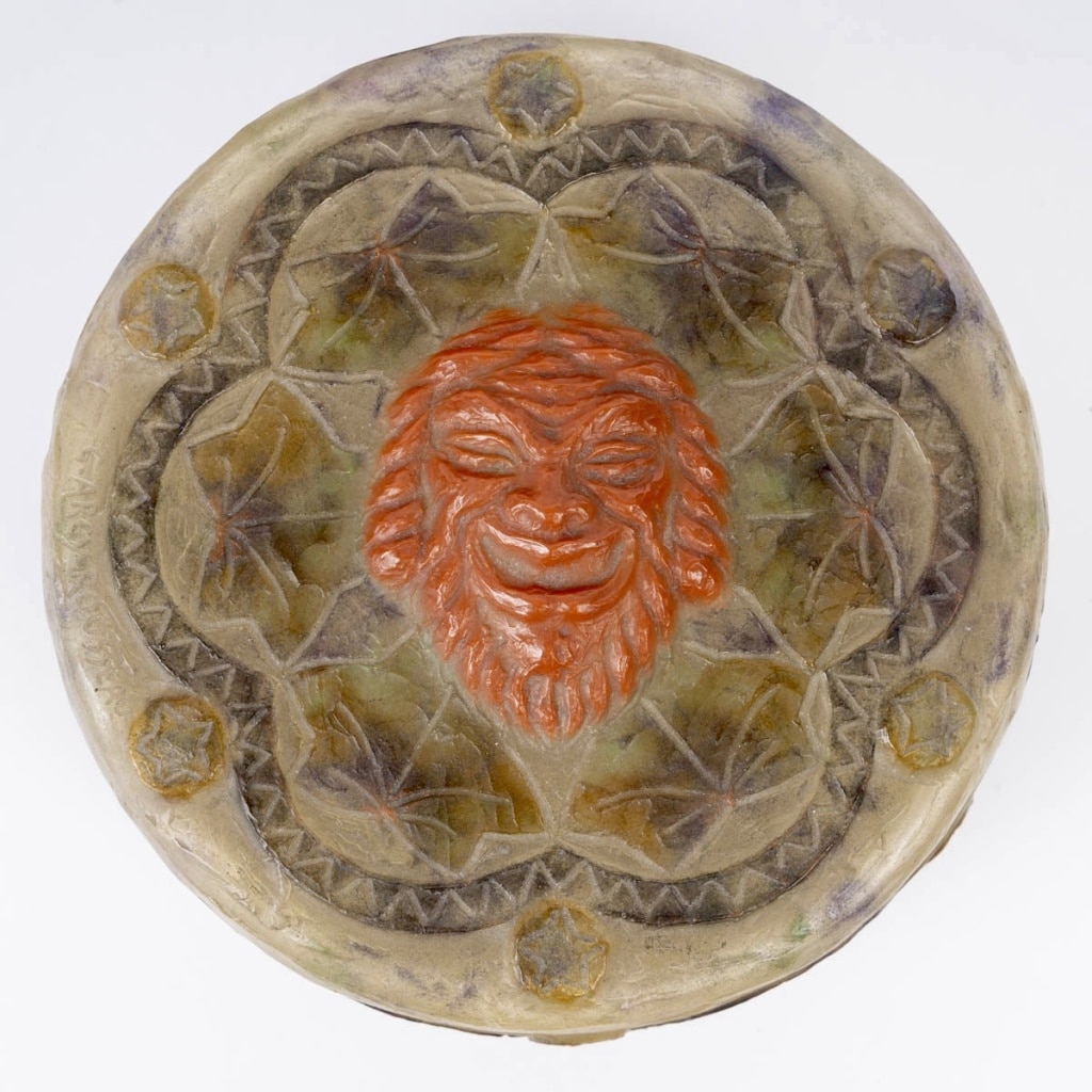 Boîte « Masques » pâte de verre de Gabriel ARGY-ROUSSEAU 3 Boîte « Masques » pâte de verre de Gabriel ARGY-ROUSSEAU 3