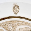 Plat « Côte d&rsquo;Or » verre blanc patiné sépia de René LALIQUE 11