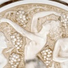 Plat « Côte d&rsquo;Or » verre blanc patiné sépia de René LALIQUE 12