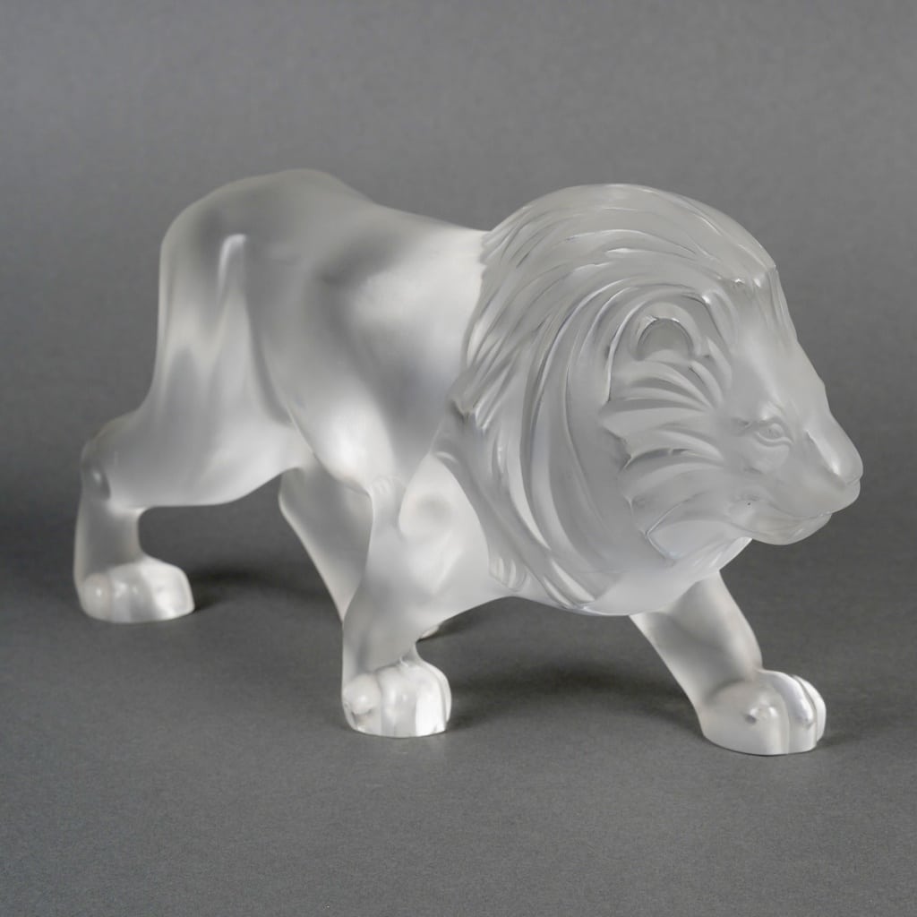 Sculpture « Lion – Regulus » cristal de LALIQUE FRANCE 4