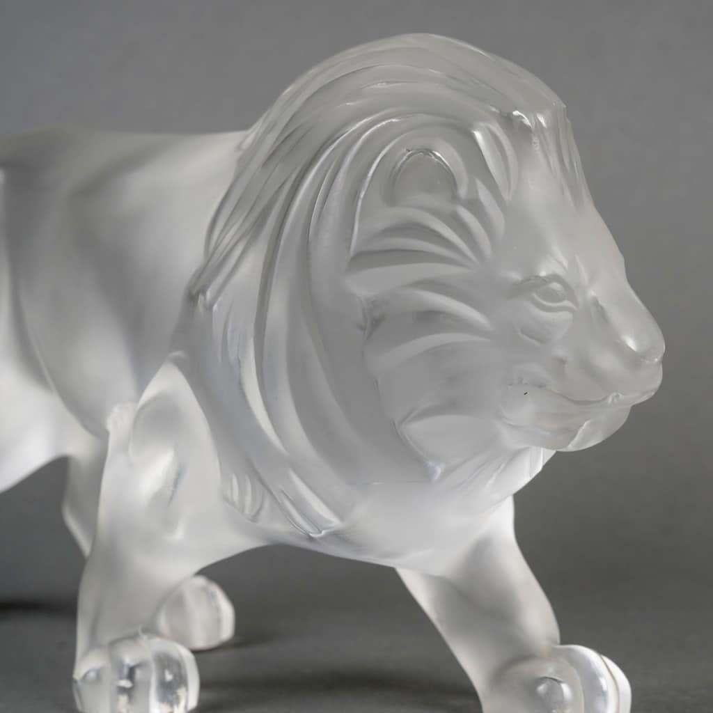 Sculpture « Lion – Regulus » cristal de LALIQUE FRANCE 5