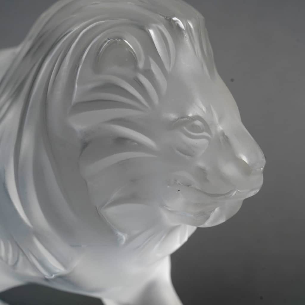 Sculpture « Lion – Regulus » cristal de LALIQUE FRANCE 6