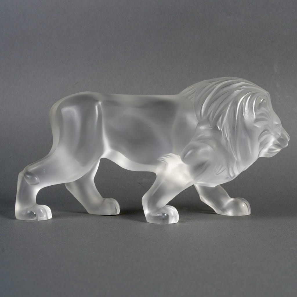 Sculpture « Lion – Regulus » cristal de LALIQUE FRANCE 2