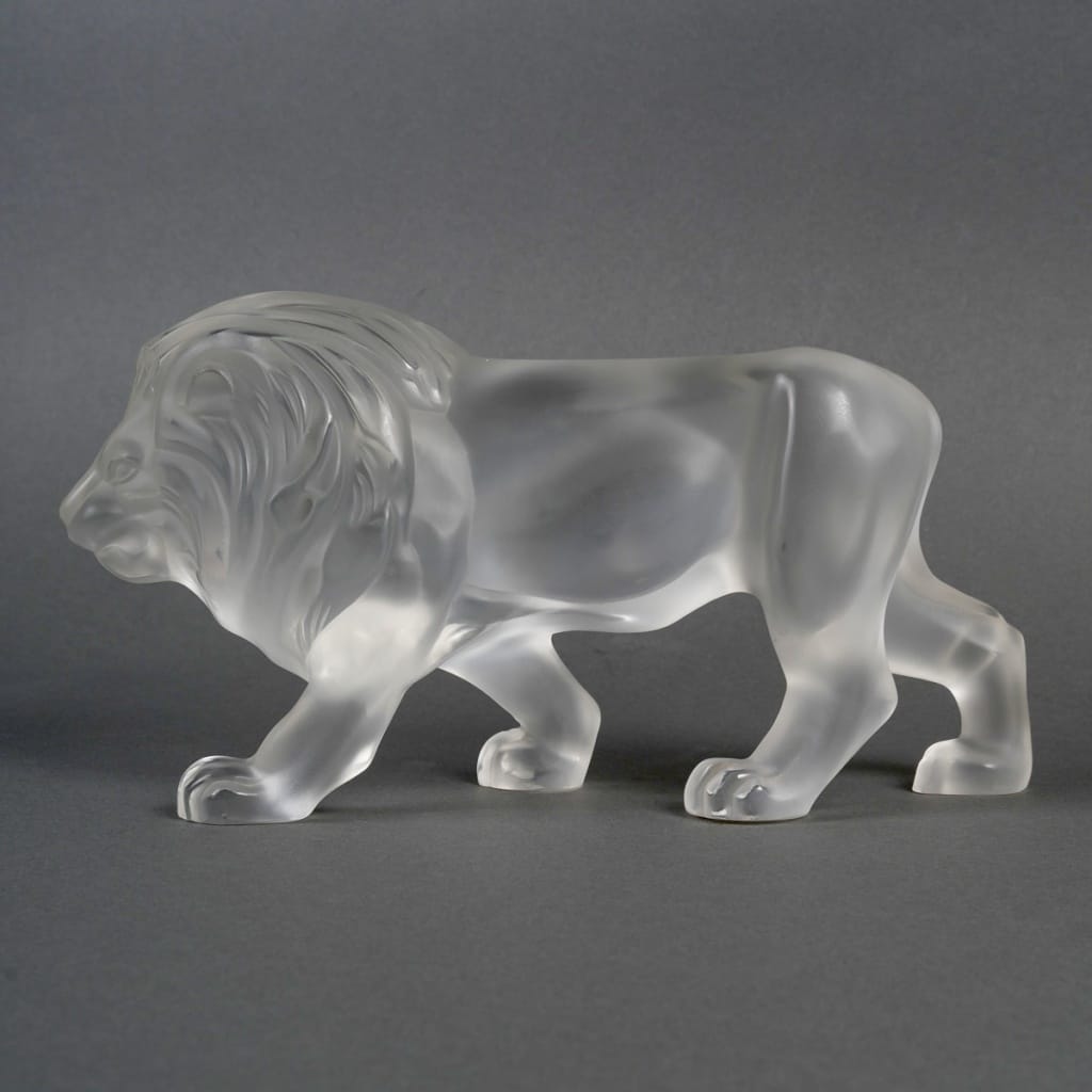 Sculpture « Lion – Regulus » cristal de LALIQUE FRANCE 3