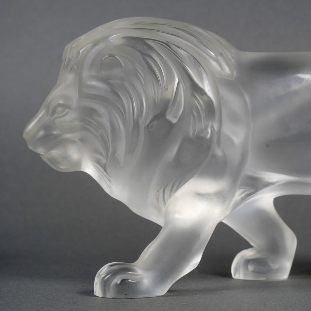 Sculpture « Lion – Regulus » cristal de LALIQUE FRANCE 8