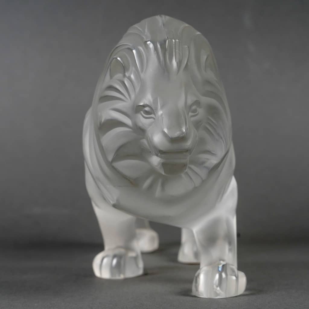 Sculpture « Lion – Regulus » cristal de LALIQUE FRANCE 7