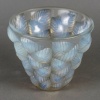 Vase « Moissac » verre opalescent patiné bleu de René LALIQUE 10