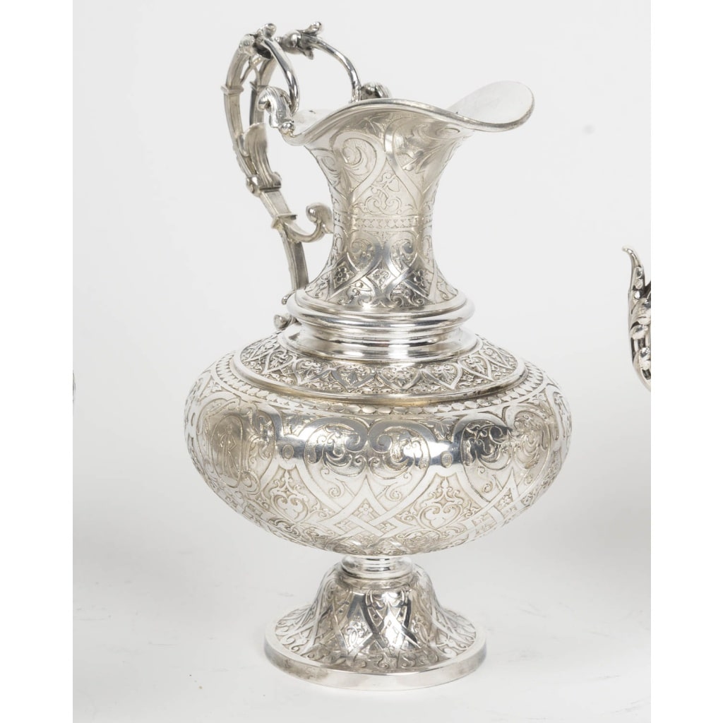 FROMENT MEURICE – Service à Thé & Café 4 pièces argent massif – Epoque XIXe siècle 17 FROMENT MEURICE – Service à Thé & Café 4 pièces argent massif – Epoque XIXe siècle 17