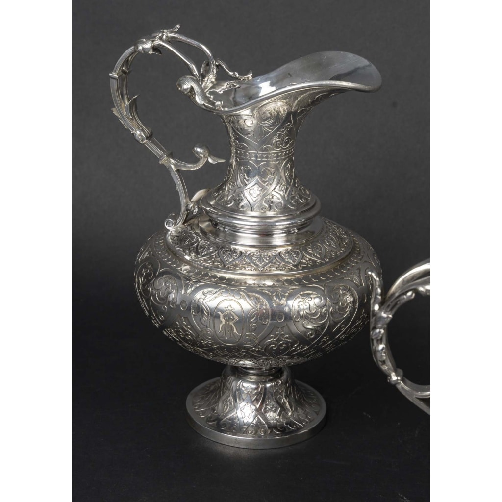 FROMENT MEURICE – Service à Thé & Café 4 pièces argent massif – Epoque XIXe siècle 28 FROMENT MEURICE – Service à Thé & Café 4 pièces argent massif – Epoque XIXe siècle 28