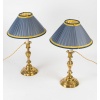 Paire de Flambeaux Montée en Lampes en Bronze Ciselé et Doré d’époque Louis XV vers 1750 17 Paire de Flambeaux Montée en Lampes en Bronze Ciselé et Doré d’époque Louis XV vers 1750 17