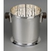 Seau à Champagne Art Déco Moderniste argent massif de Jean E. PUIFORCAT 11