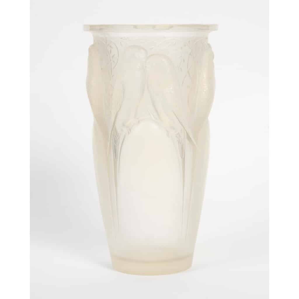René Lalique-1924 – Vase « Ceylan » Opalescent. 4