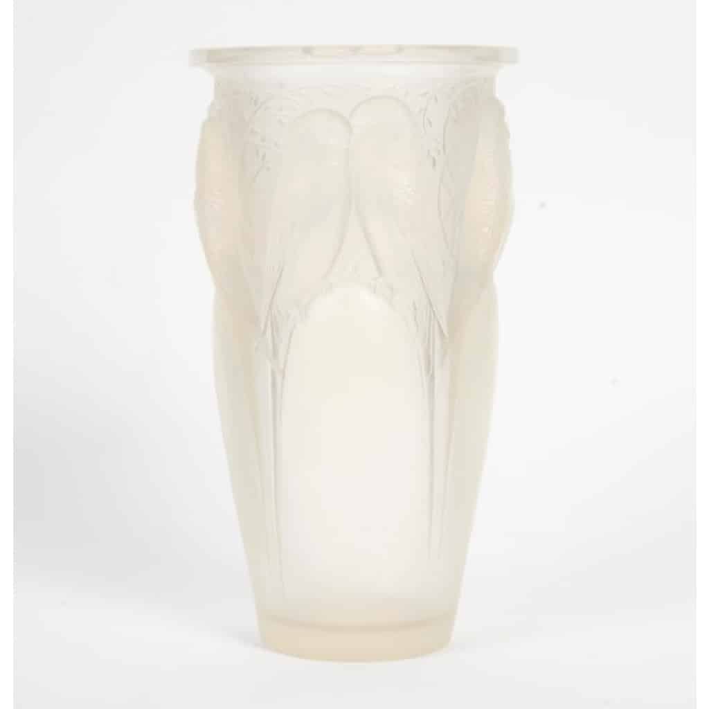 René Lalique-1924 – Vase « Ceylan » Opalescent. 6