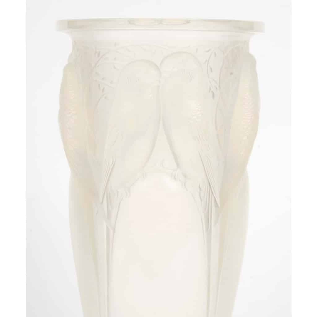 René Lalique-1924 – Vase « Ceylan » Opalescent. 7