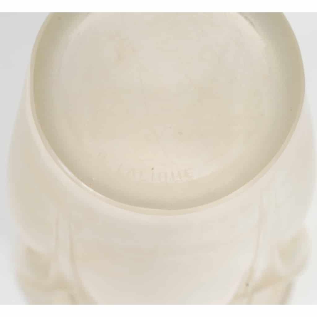 René Lalique-1924 – Vase « Ceylan » Opalescent. 8