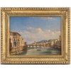 Charles-Edouard Hugot (1815-1886) – Vues animées des rives de l’Arno, Florence vers 1843 23 Charles-Edouard Hugot (1815-1886) – Vues animées des rives de l’Arno, Florence vers 1843 23