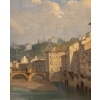 Charles-Edouard Hugot (1815-1886) – Vues animées des rives de l’Arno, Florence vers 1843 27 Charles-Edouard Hugot (1815-1886) – Vues animées des rives de l’Arno, Florence vers 1843 27
