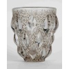 Vase « Rampillon » verre opalescent patiné gris de René LALIQUE 8