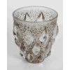 Vase « Rampillon » verre opalescent patiné gris de René LALIQUE 9