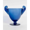 Vase « Ornis » verre bleu saphir de René LALIQUE 10