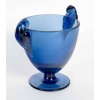 Vase « Ornis » verre bleu saphir de René LALIQUE 11