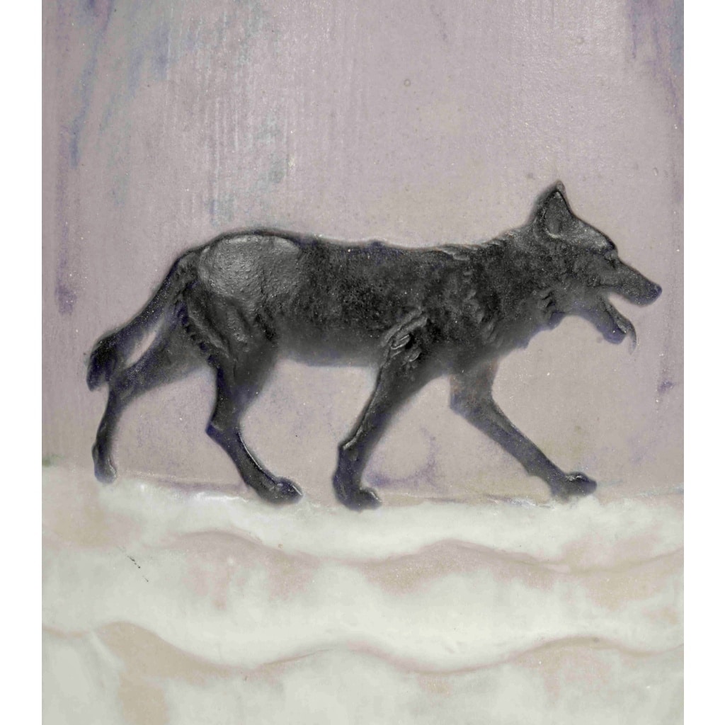 Vase « Loups » pâte de verre de Gabriel ARGY-ROUSSEAU 4 Vase « Loups » pâte de verre de Gabriel ARGY-ROUSSEAU 4