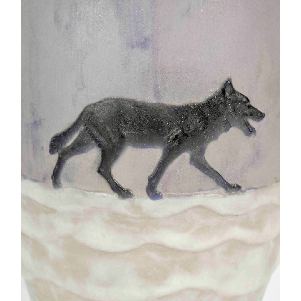 Vase « Loups » pâte de verre de Gabriel ARGY-ROUSSEAU 6 Vase « Loups » pâte de verre de Gabriel ARGY-ROUSSEAU 6