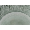 Vase « Fougères » verre blanc patiné vert de René LALIQUE 14