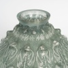 Vase « Fougères » verre blanc patiné vert de René LALIQUE 13