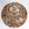 Vase « Perruches » verre blanc patiné sépia de René LALIQUE 15 Vase « Perruches » verre blanc patiné sépia de René LALIQUE 15