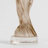 Statuette « Moyenne Voilée » verre blanc patiné sépia de René LALIQUE 17