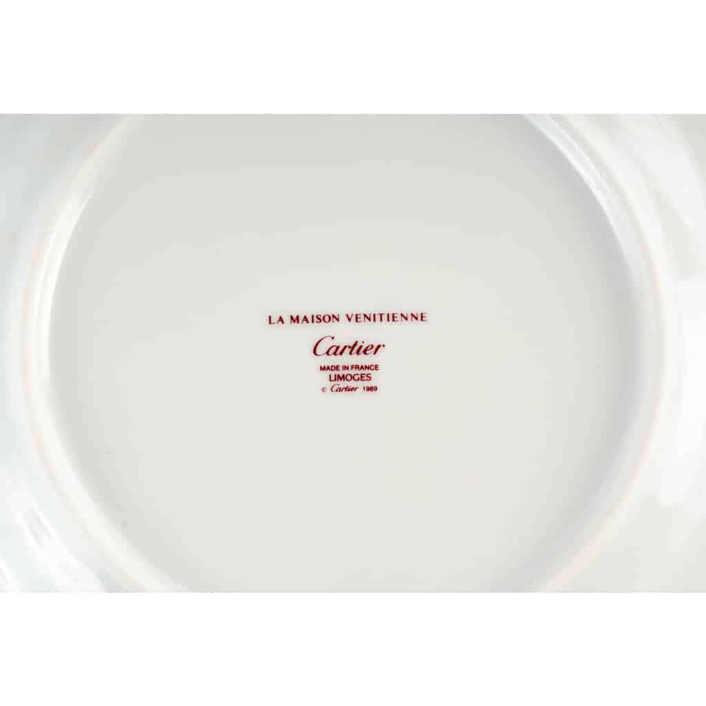 Service de Table « La Maison Vénitienne » porcelaine de CARTIER – 48 pièces 14