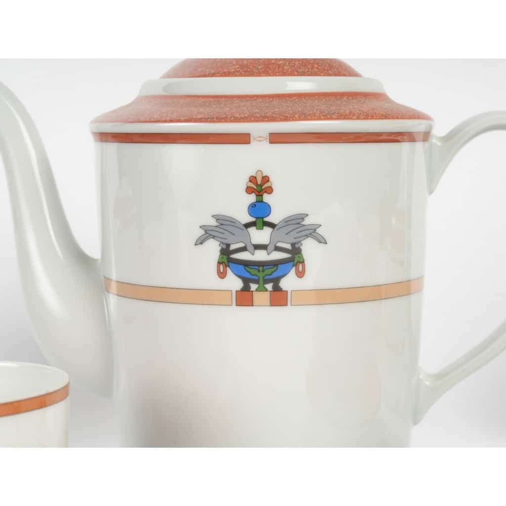 Service à Thé « La Maison Vénitienne » porcelaine de CARTIER 5