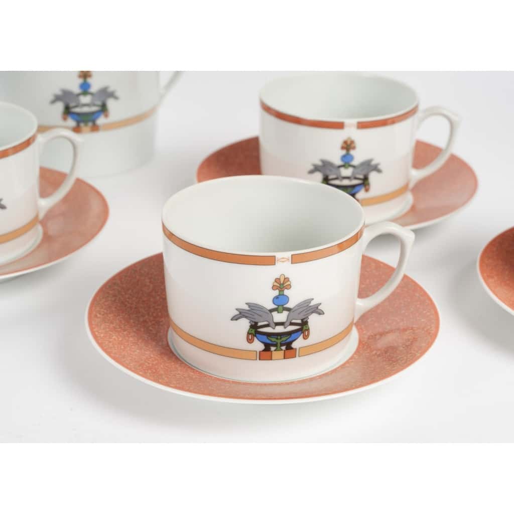 Service à Thé « La Maison Vénitienne » porcelaine de CARTIER 6