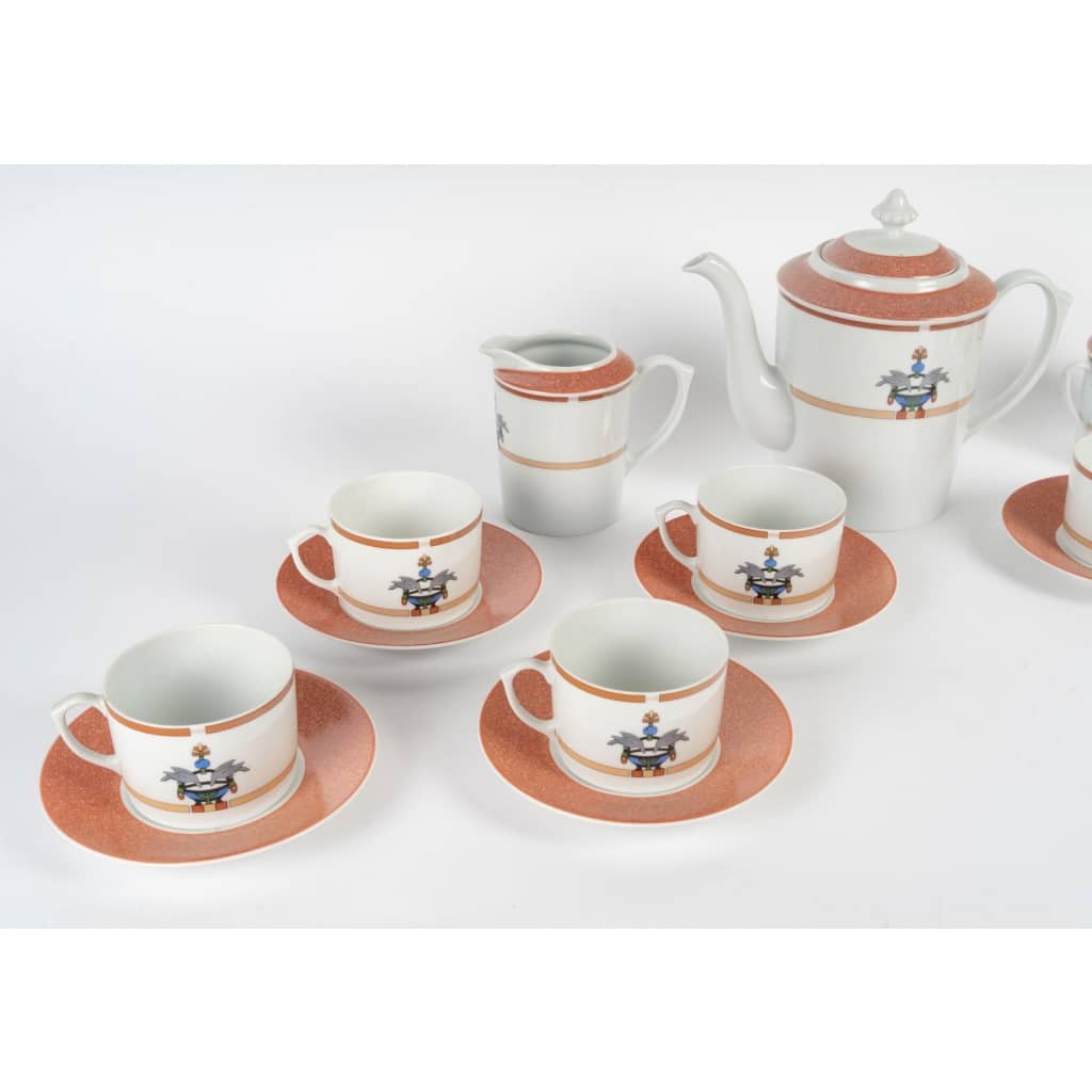 Service à Thé « La Maison Vénitienne » porcelaine de CARTIER 7