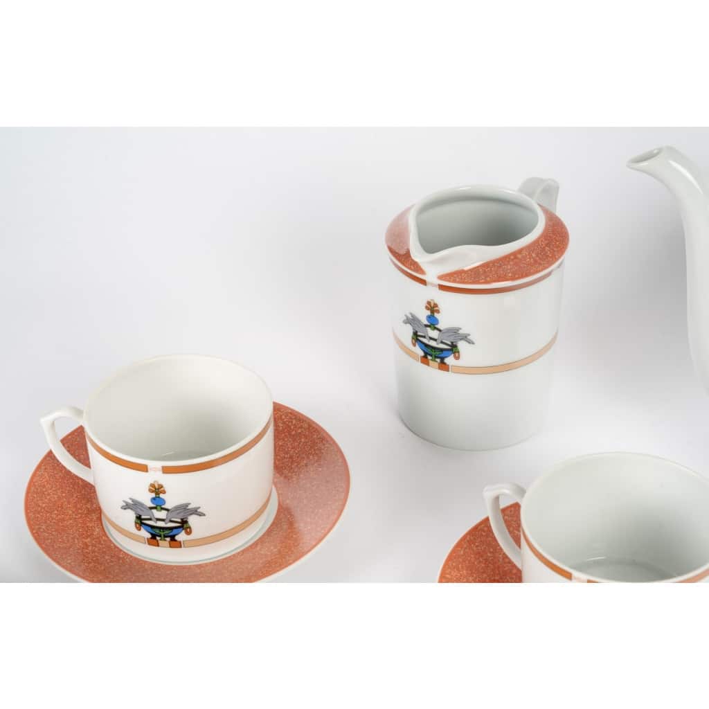 Service à Thé « La Maison Vénitienne » porcelaine de CARTIER 8