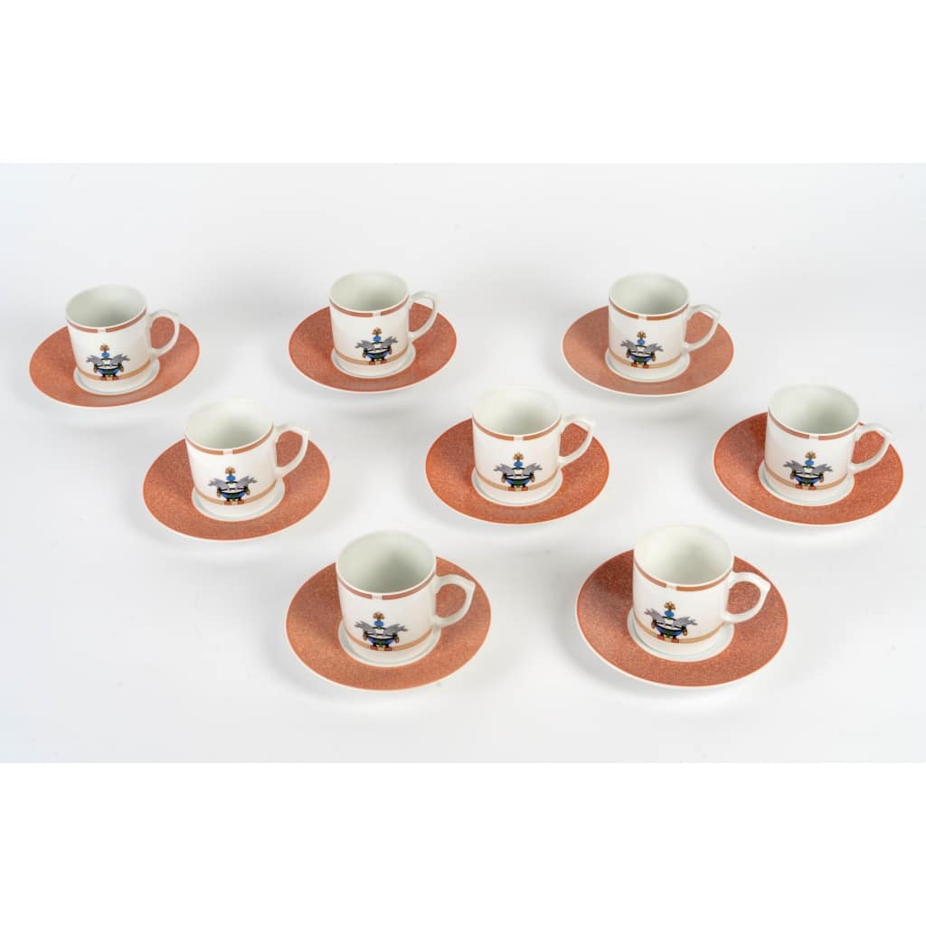 Service à Café « La Maison Vénitienne » porcelaine de CARTIER 3