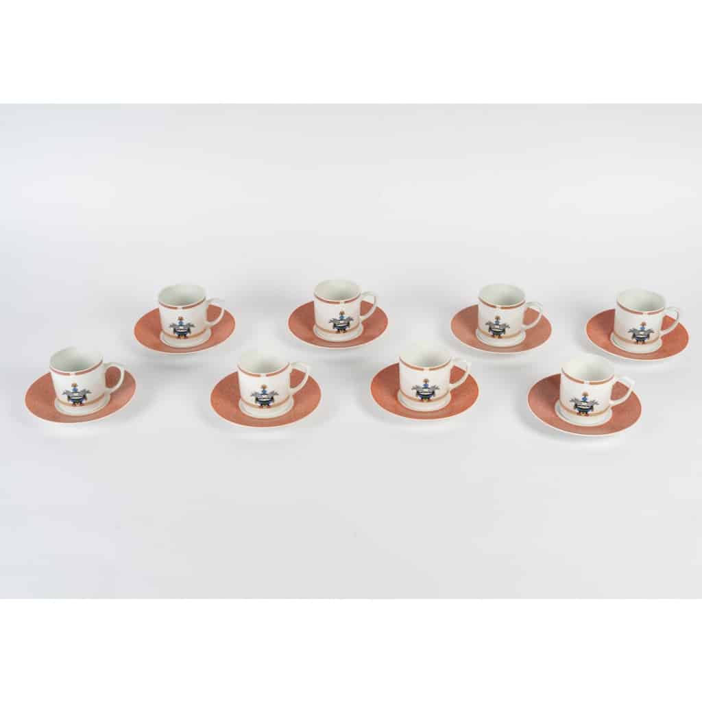 Service à Café « La Maison Vénitienne » porcelaine de CARTIER 2