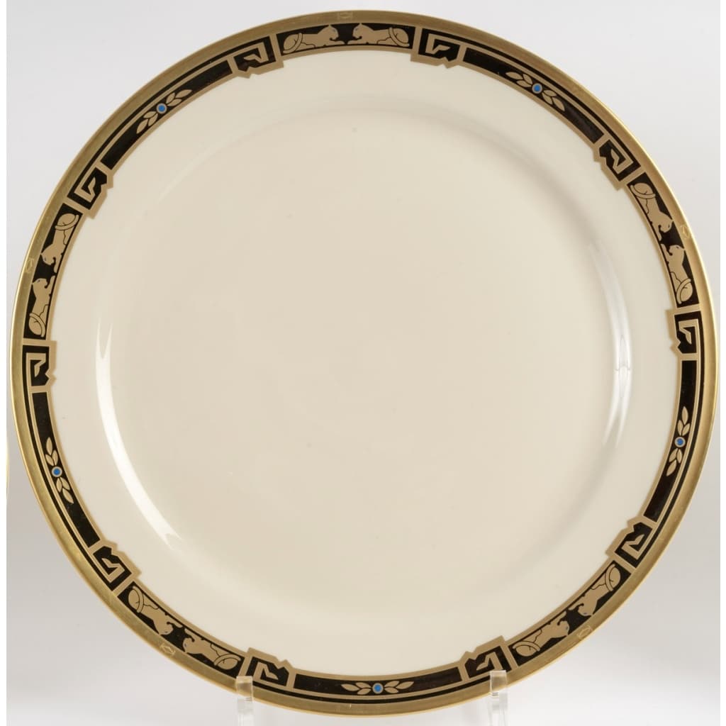 Service de Table « La Maison de l’Art Déco » porcelaine de CARTIER – 70 pièces 4 Service de Table « La Maison de l’Art Déco » porcelaine de CARTIER – 70 pièces 4