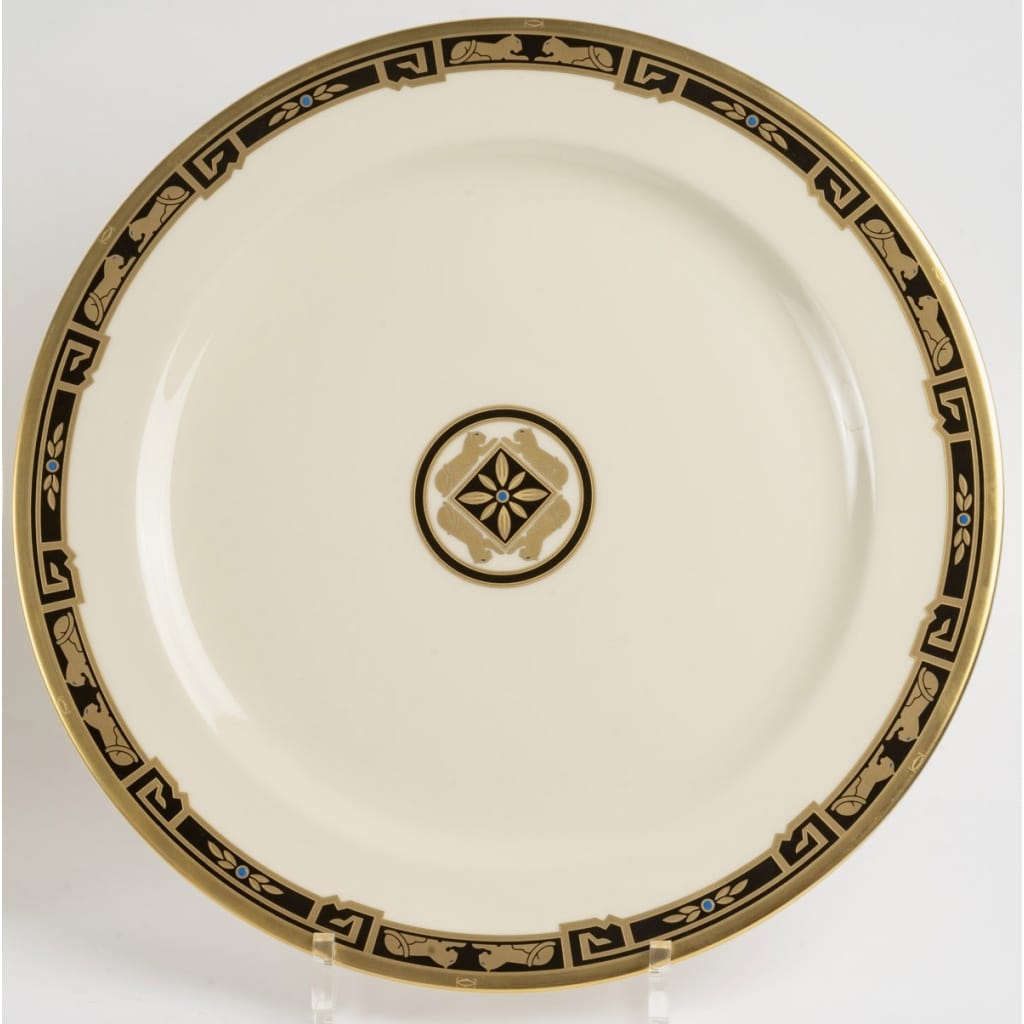 Service de Table « La Maison de l’Art Déco » porcelaine de CARTIER – 70 pièces 5 Service de Table « La Maison de l’Art Déco » porcelaine de CARTIER – 70 pièces 5