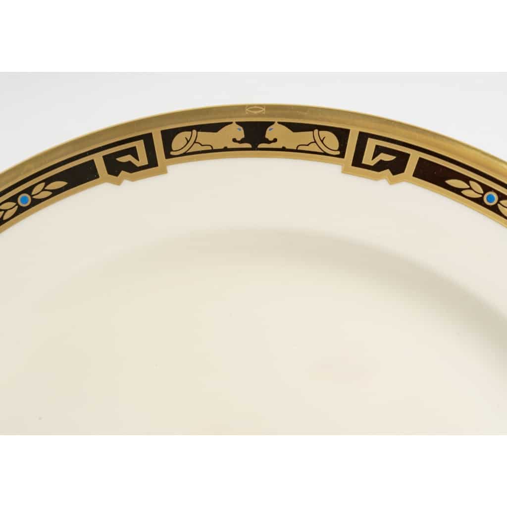 Service de Table « La Maison de l’Art Déco » porcelaine de CARTIER – 70 pièces 16 Service de Table « La Maison de l’Art Déco » porcelaine de CARTIER – 70 pièces 16