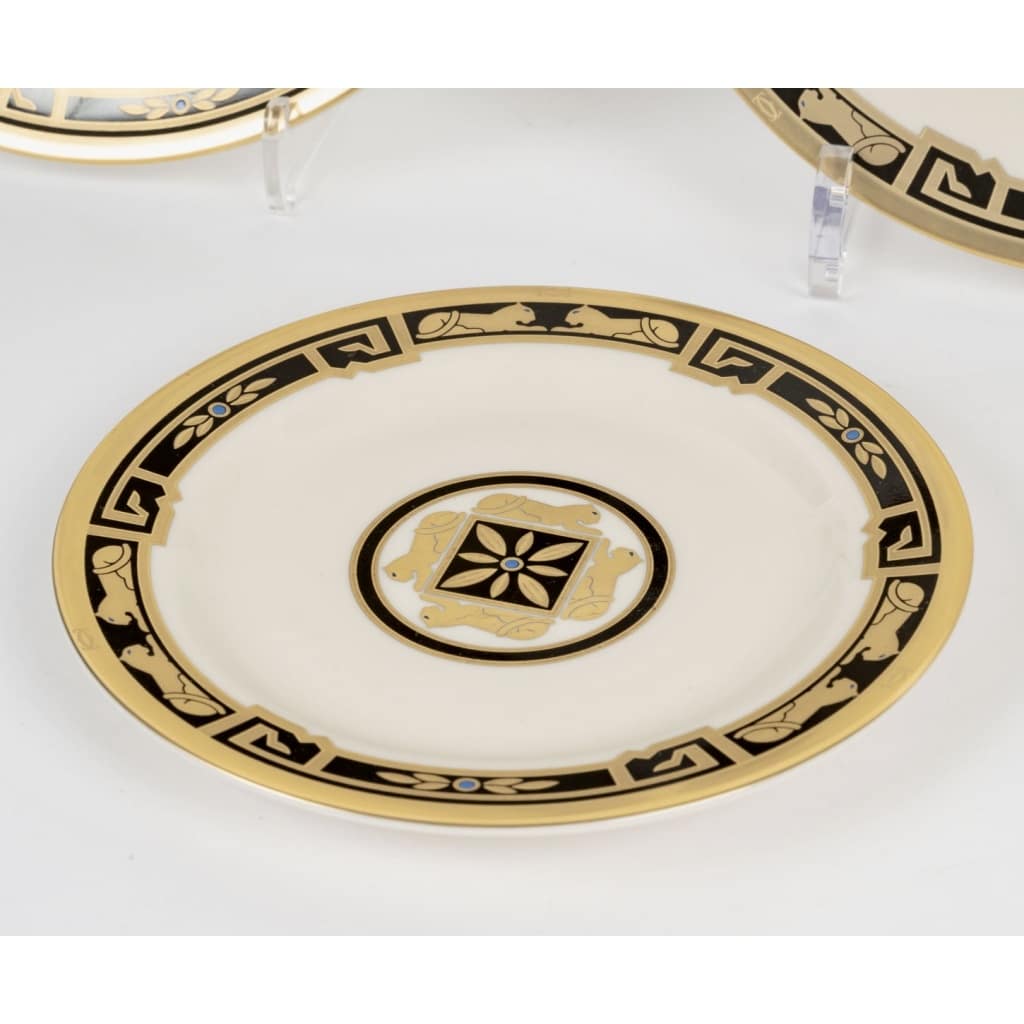 Service de Table « La Maison de l’Art Déco » porcelaine de CARTIER – 70 pièces 7 Service de Table « La Maison de l’Art Déco » porcelaine de CARTIER – 70 pièces 7
