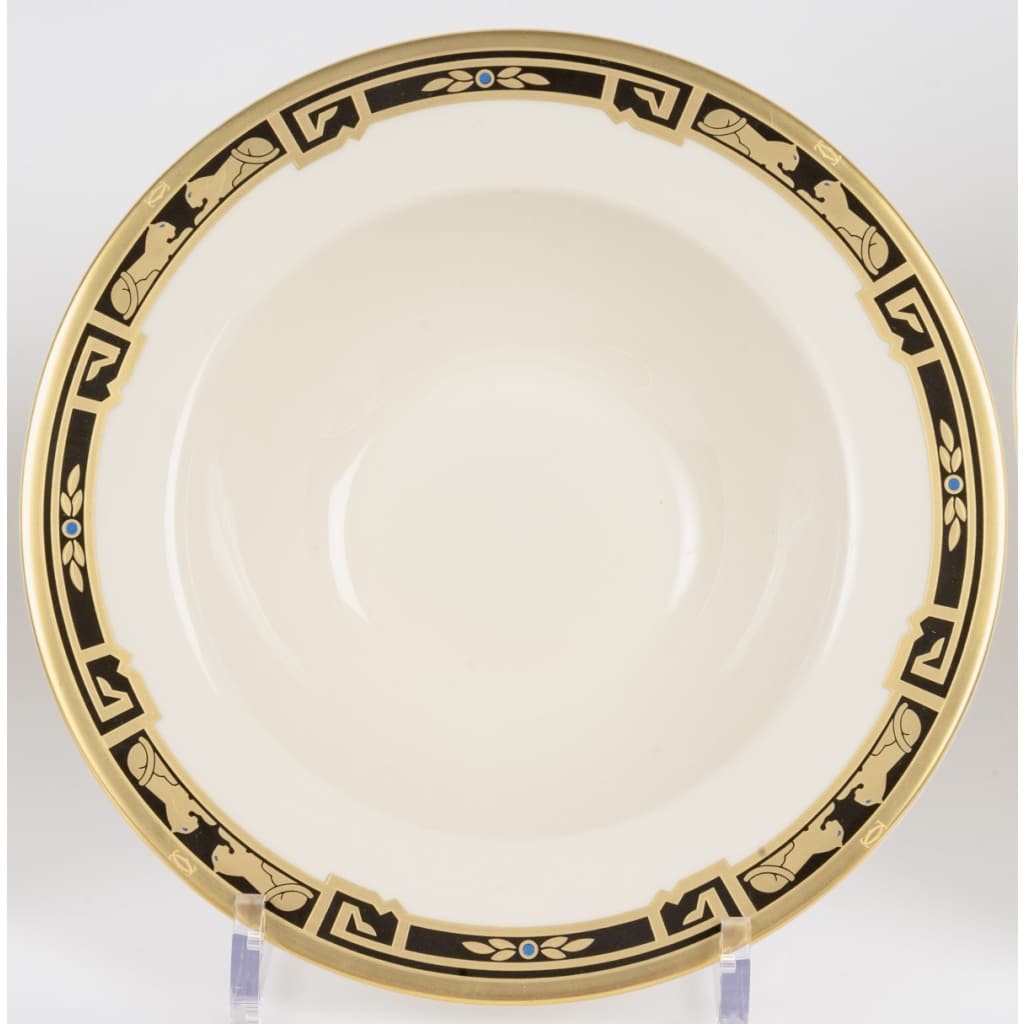 Service de Table « La Maison de l’Art Déco » porcelaine de CARTIER – 70 pièces 6 Service de Table « La Maison de l’Art Déco » porcelaine de CARTIER – 70 pièces 6